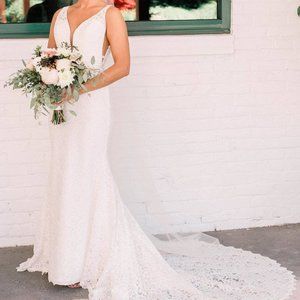 Mikaella - Style 2154 Lace Wedding Dress